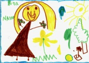 Analisis de dibujo que representa egocentrismo