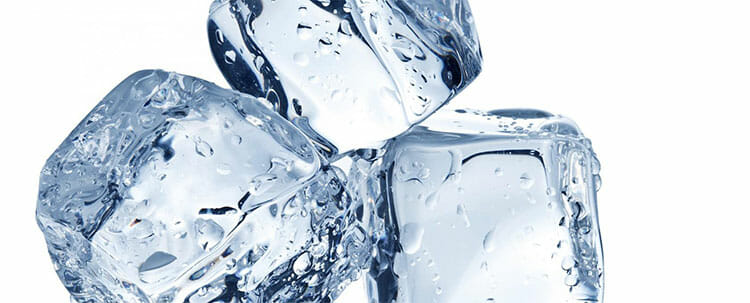 Eliminar el herpes labial con hielo