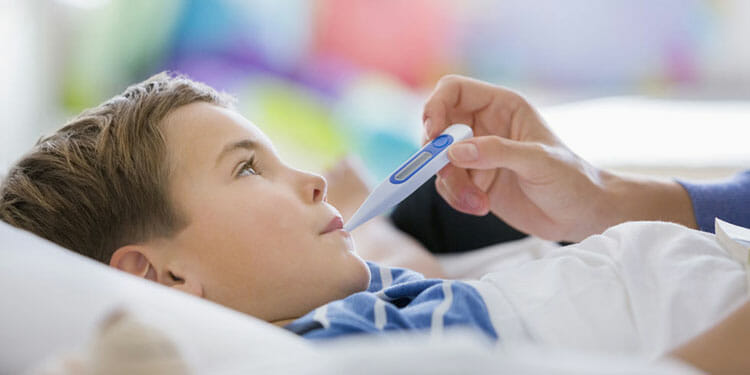 Fiebre en niños