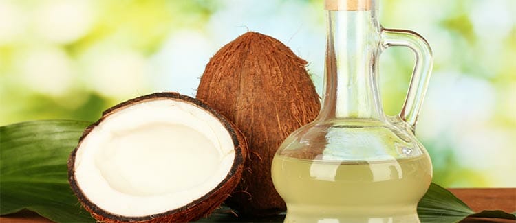 Aceite de coco para la piel