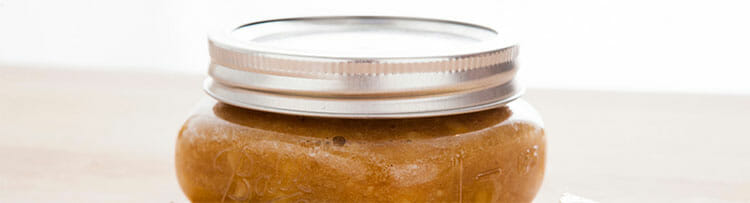 Exfoliante de azúcar y aceite de oliva
