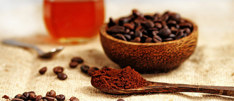 Mascarilla de café para las ojeras