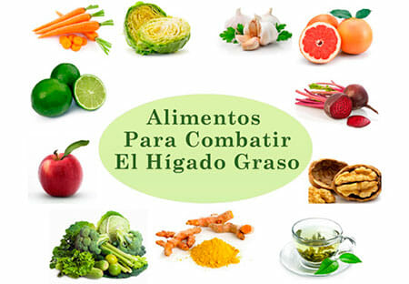 Dieta para hígado graso