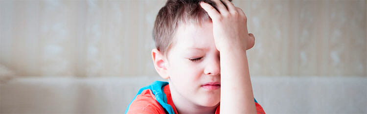 Dolor de cabeza en niños