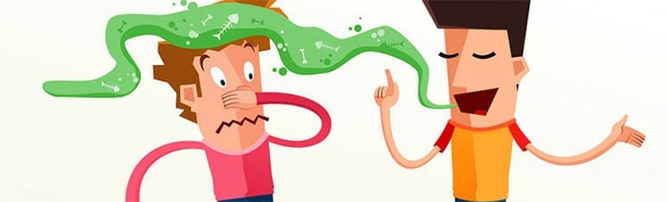 Causas del mal aliento