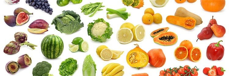 Dieta de los colores
