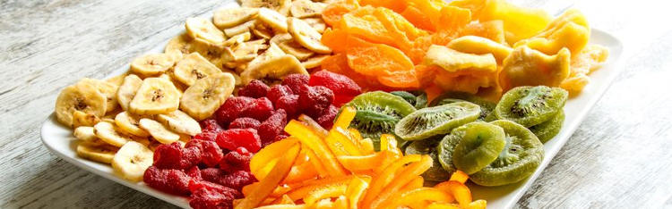Beneficios de la fruta deshidratadada