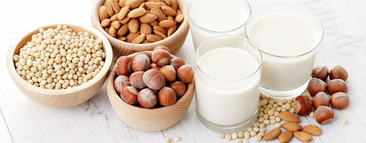 Leches o bebidas vegetales
