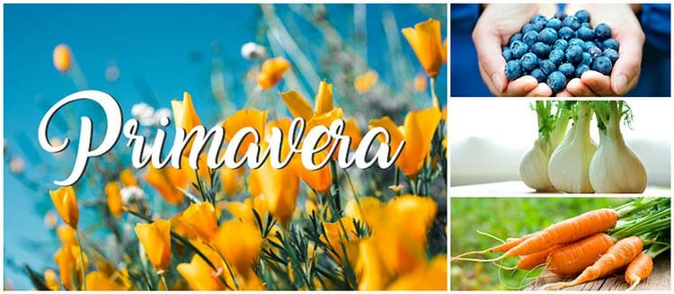 Las mejores frutas y verduras de primavera
