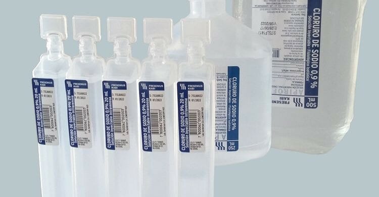 Suero fisiológico