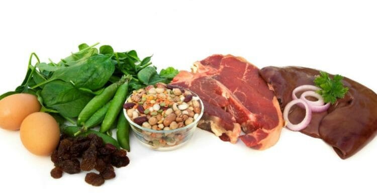 Alimentos ricos en hierro