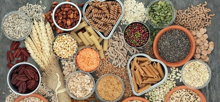 Metionina en legumbres y cereales