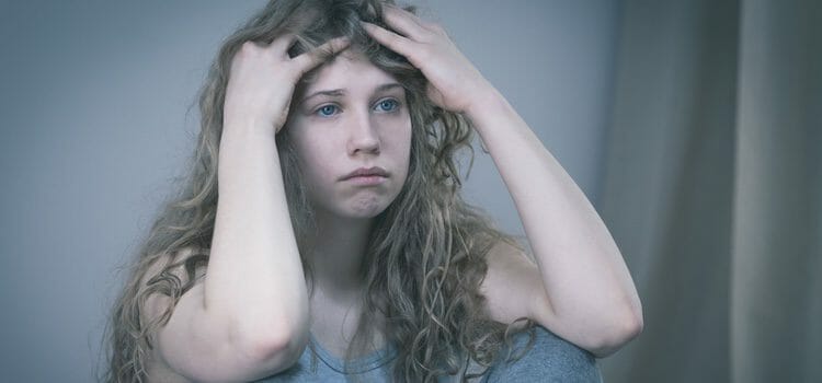 Fuerte estado de ansiedad