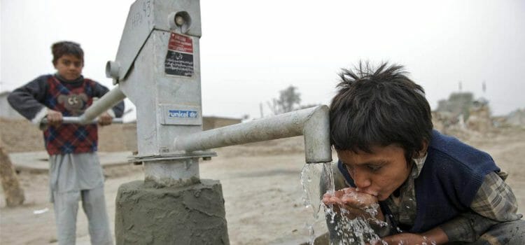 Amebas en agua contaminada