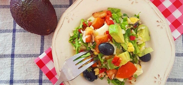 Porción correcta de comida