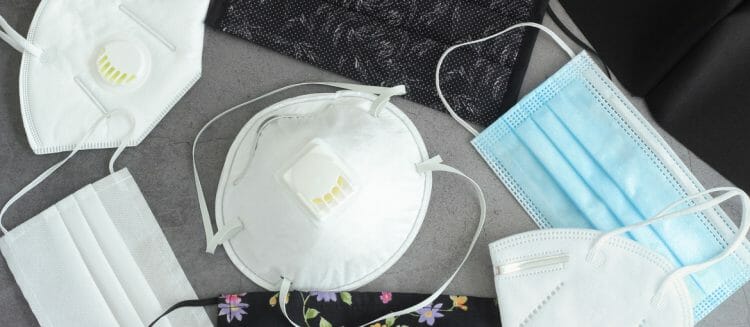 Tipos de mascarillas antivirus