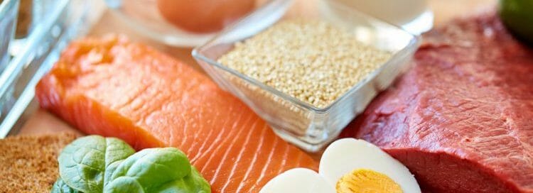 Proteínas del salmón