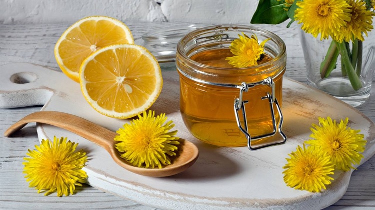 Té de diente de león