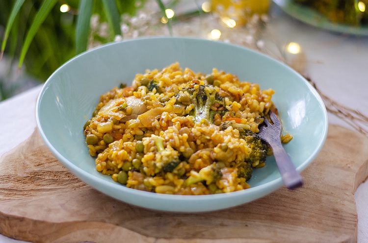 Arroz con verduras