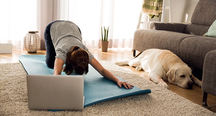 Practicar yoga online