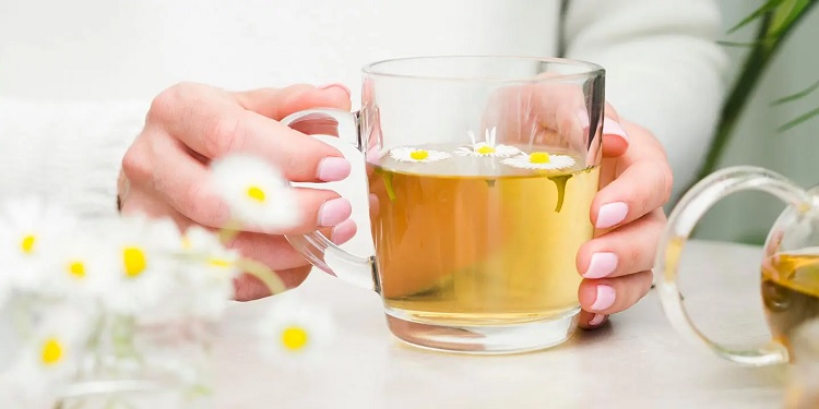 Té de manzanilla
