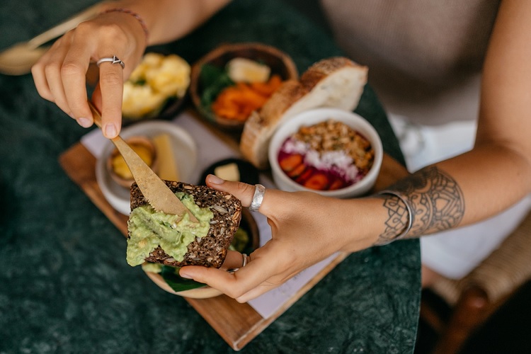 Alimentación con dieta DASH