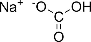 Fórmula del bicarbonato de sodio